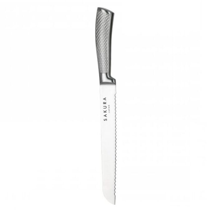 Cuchillo Pro Sakura P/Pan de Acero Inoxidable 34cm