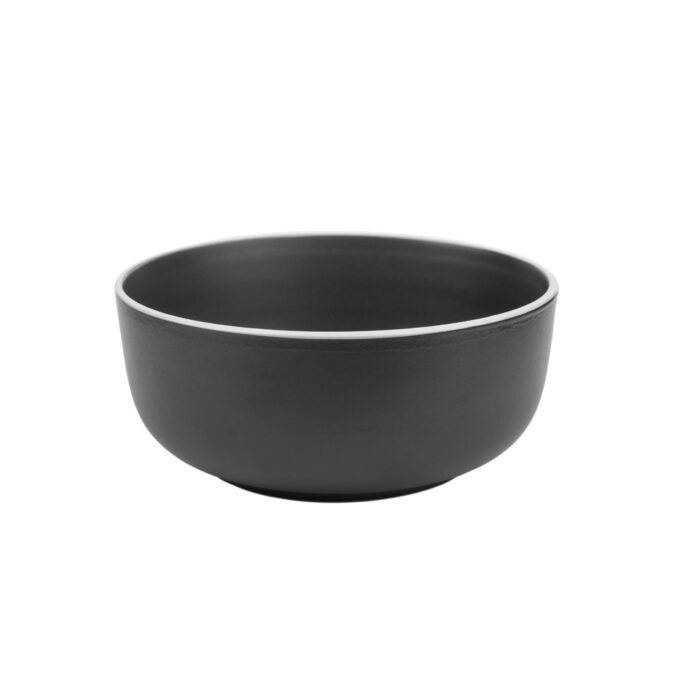 Bowl Kyoto Sakura Porcelana Negra x6