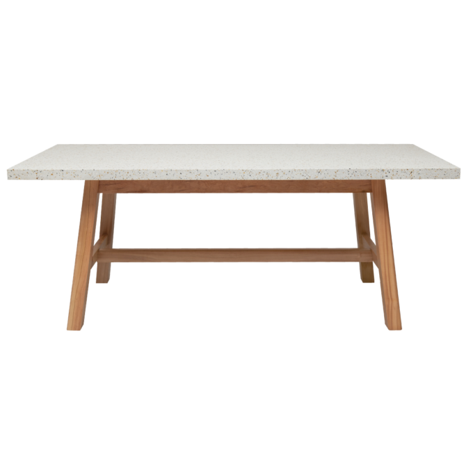 Mesa de Comedor Oslo 2x1 Mts - Mármol Terrazo Selema®