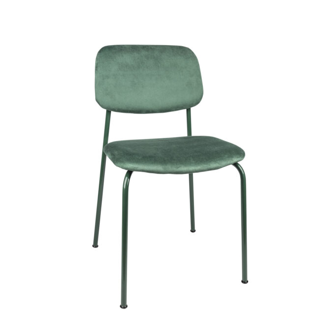 Silla Net Verde Oscuro Pana Verde Inglés