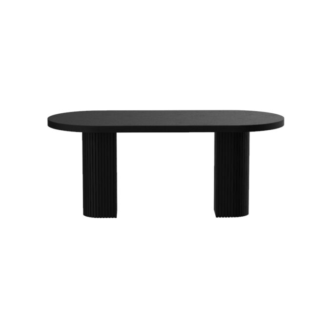 Mesa de Comedor Athena Oval Paraíso Negro - Imagen 3