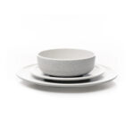Set Completo Nova Porcelana Rak® Crema x12 Piezas Para 4