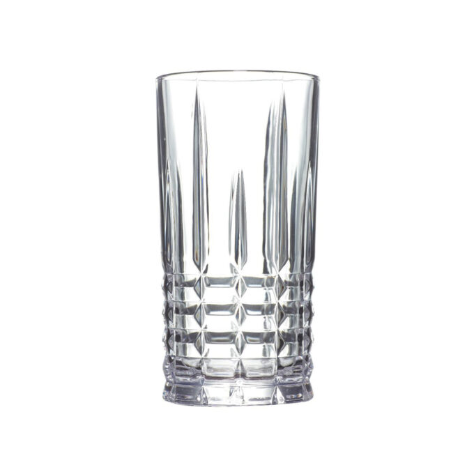 Vaso Trago Largo Highland De Vidrio 423ML X6 Unidades