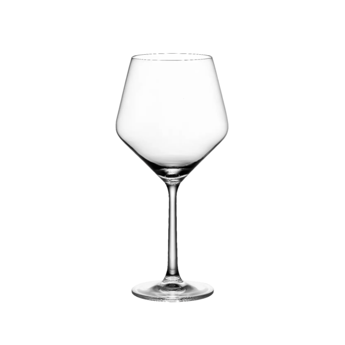 Copas Burgundy Stone De Cristal 680ml X6 Unidades
