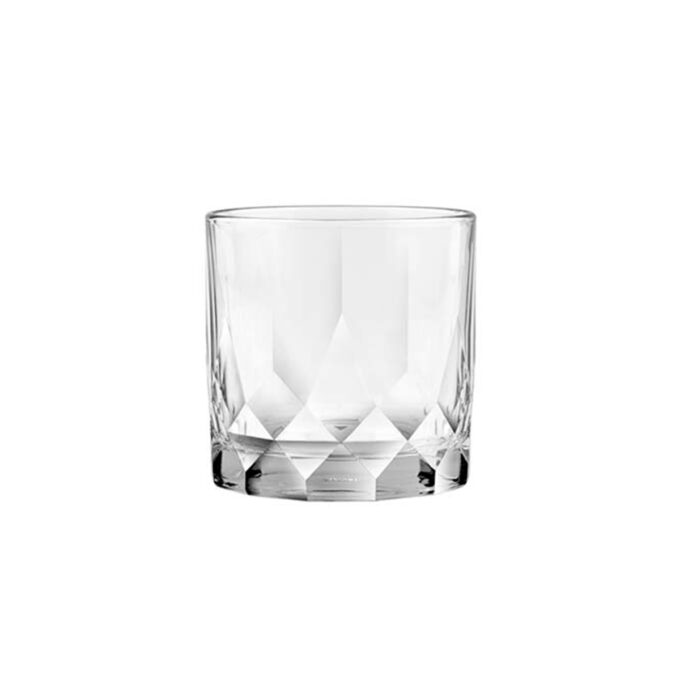 Vaso Whisky Doble Connexion De Vidrio 350ml X6 Unidades