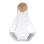 Botella de Vidrio Diamond con Tapa Esferica 1.3 L