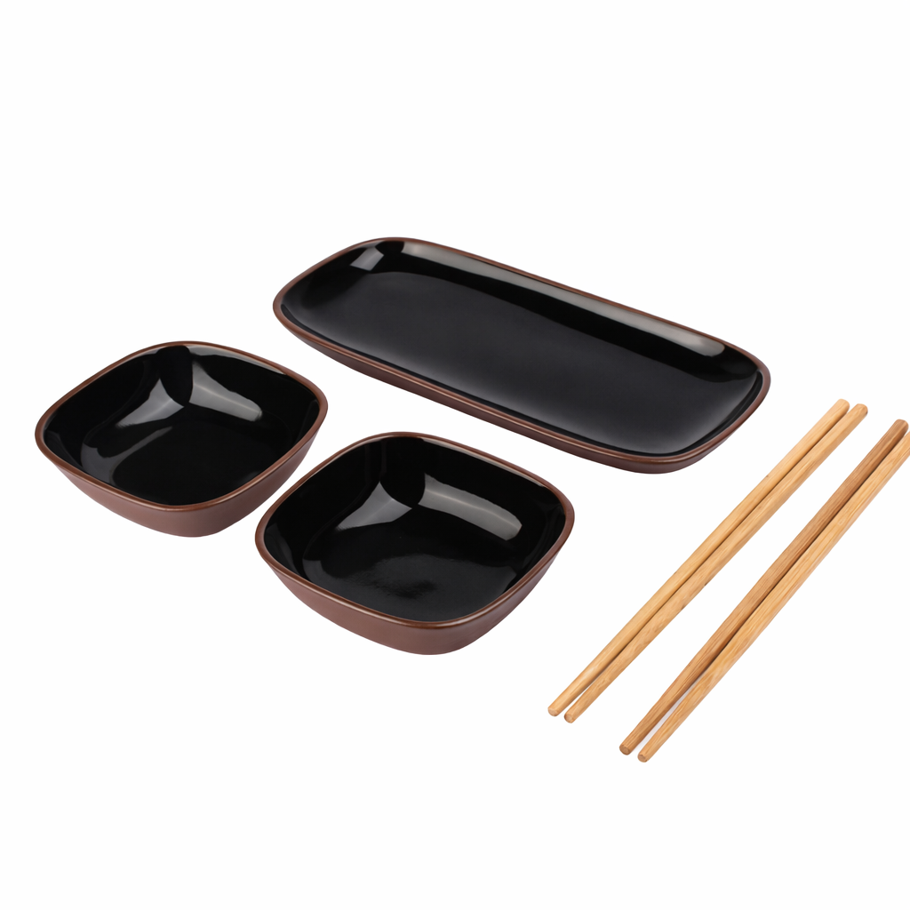 Set de Sushi Colbo® Esmaltado 5 Piezas Para 2 - Imagen 4