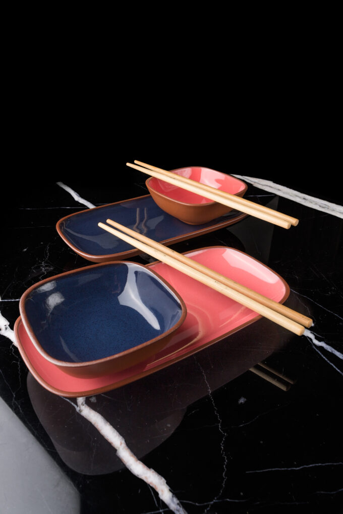 Set de Sushi Colbo® Esmaltado 5 Piezas Para 2 - Imagen 9