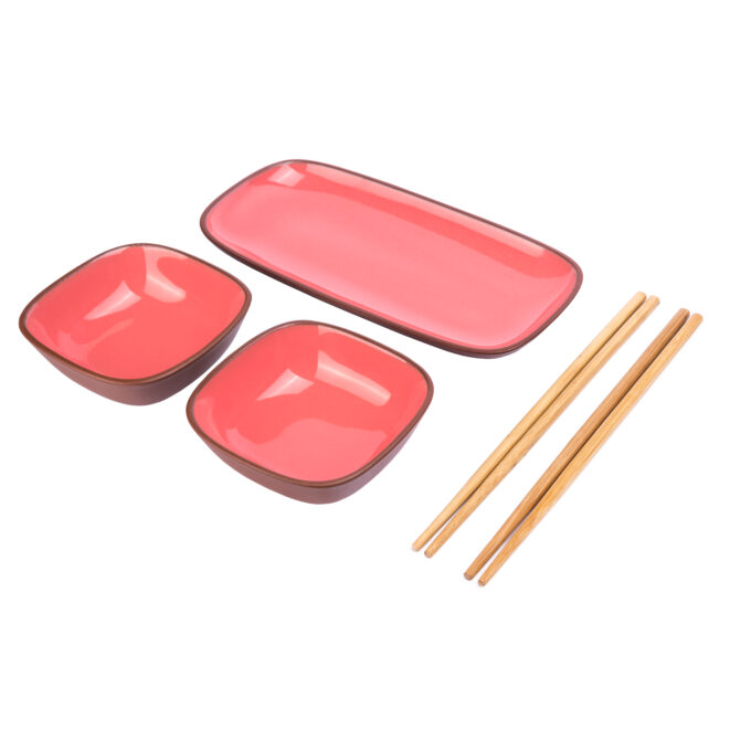 Set de Sushi Colbo® Esmaltado 5 Piezas Para 2 - Imagen 5