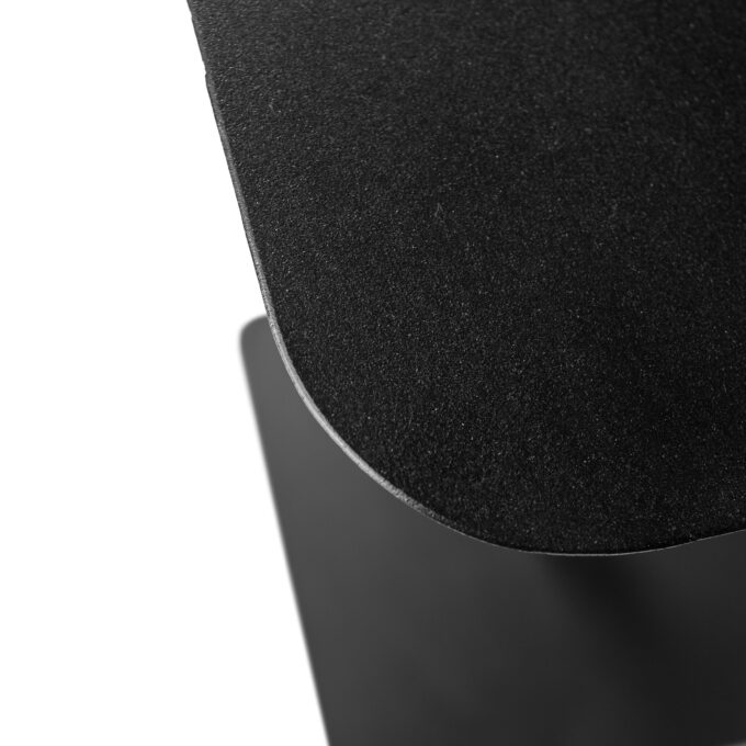 Mesa Bar Net Cuadrada en Hierro Negro 60cm - Imagen 3
