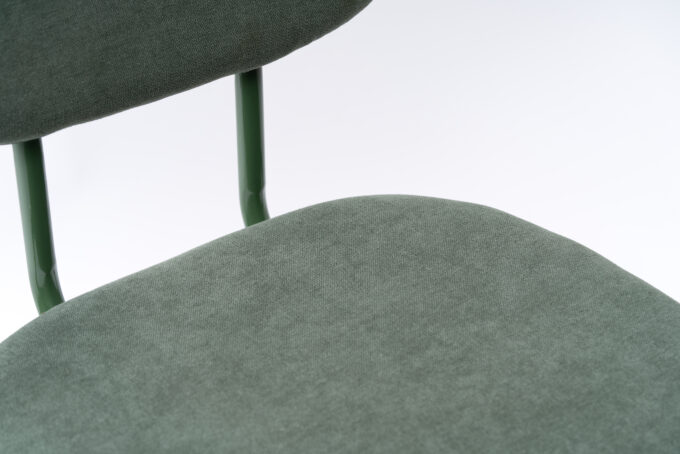 Silla Otto Lino Verde Oscuro Verde Musgo - Imagen 4