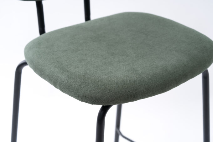 Silla Otto Lino Verde Musgo - Imagen 7