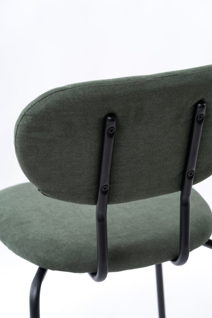 Silla Otto Lino Verde Musgo - Imagen 6