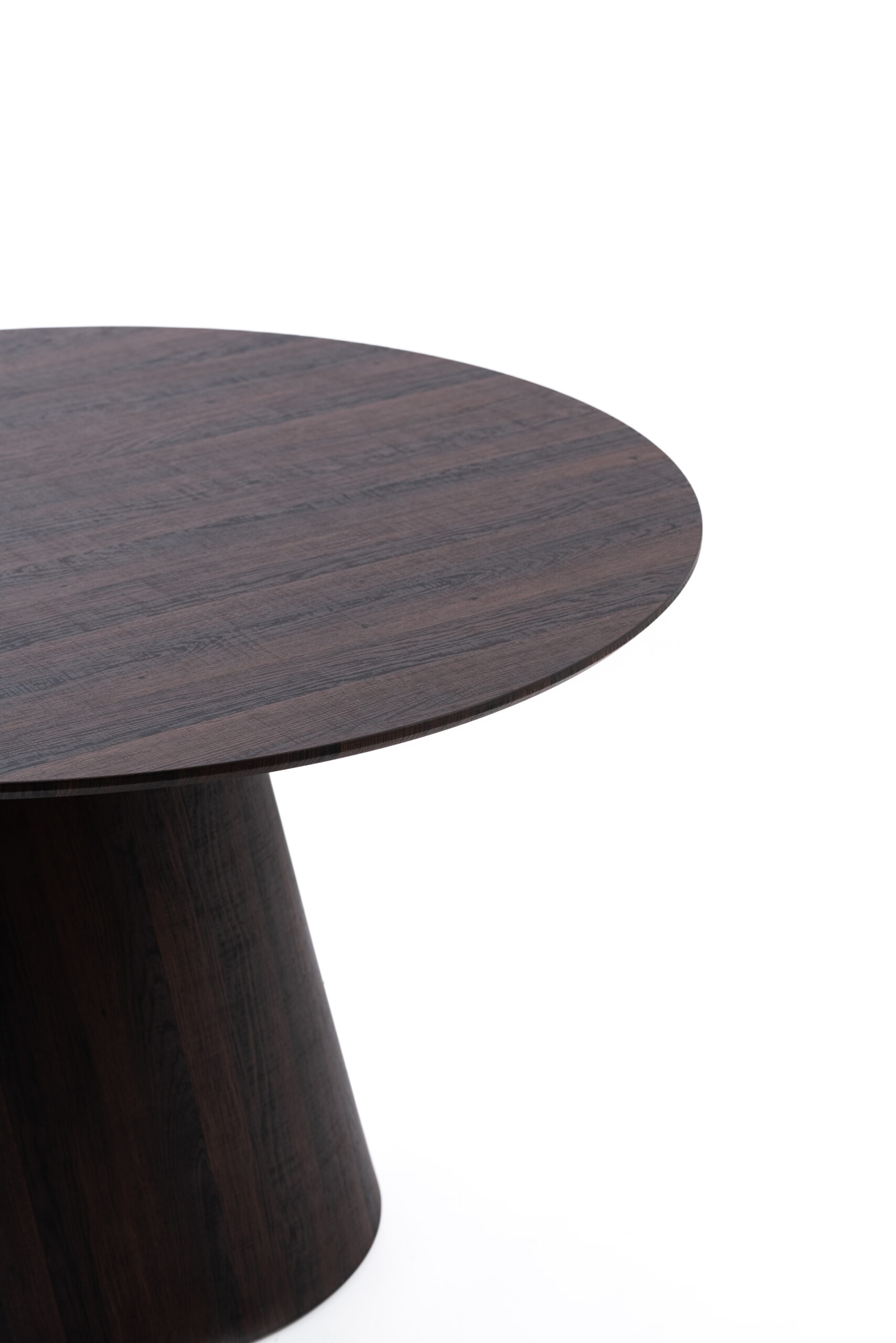 Mesa de Comedor Kira Circular Nogal Tostado - Imagen 3