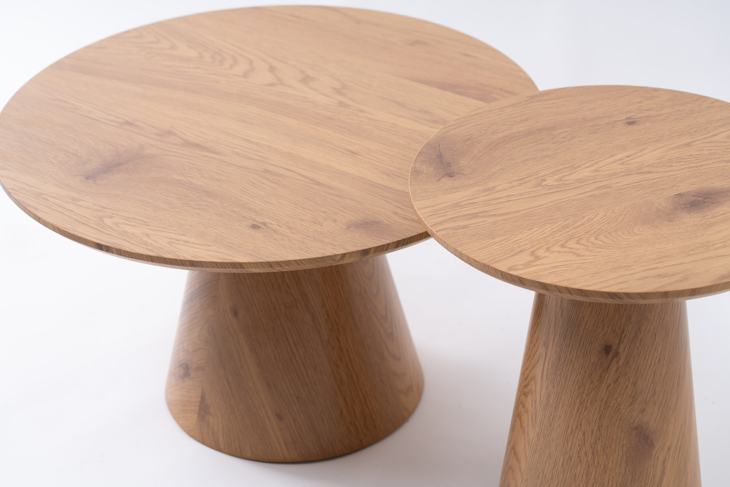 Set de Mesas Bajas Kira Roble Natural - Imagen 2