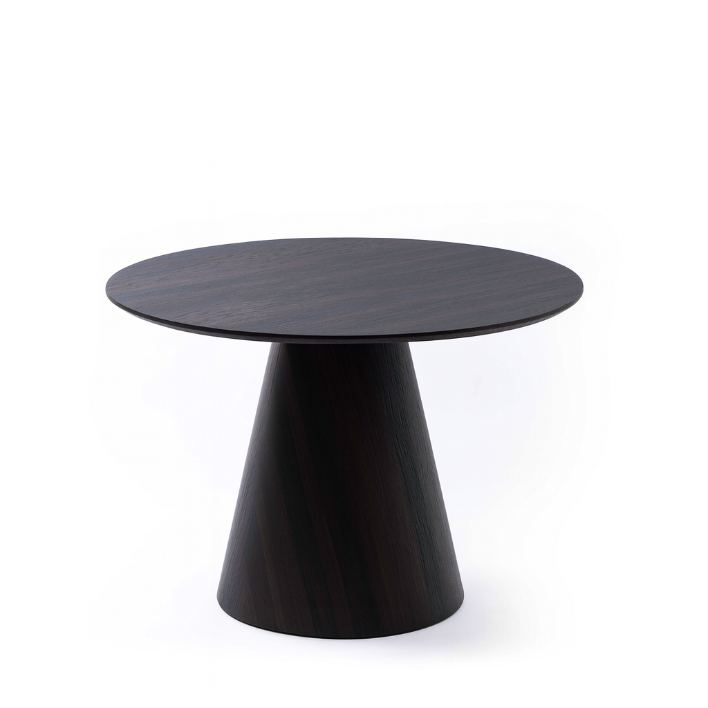 Mesa de Comedor Kira Circular Nogal Tostado