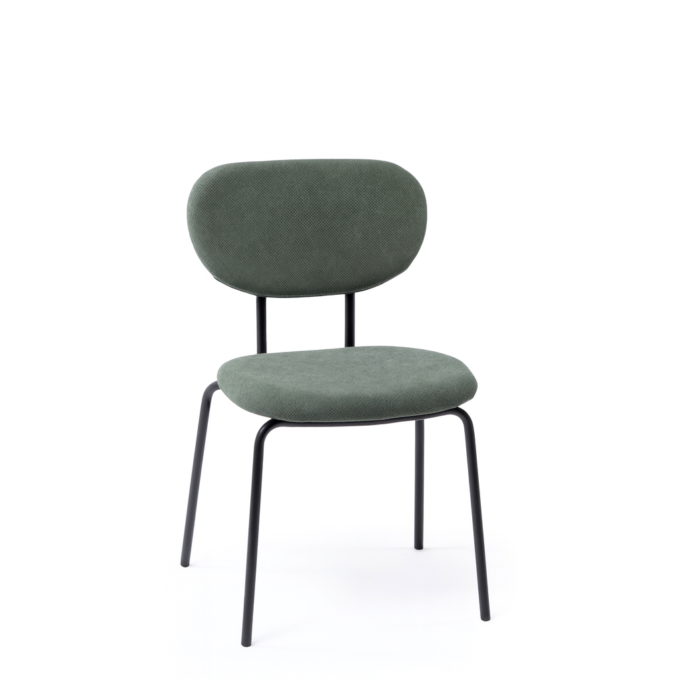 Silla Otto Lino Verde Musgo - Imagen 2