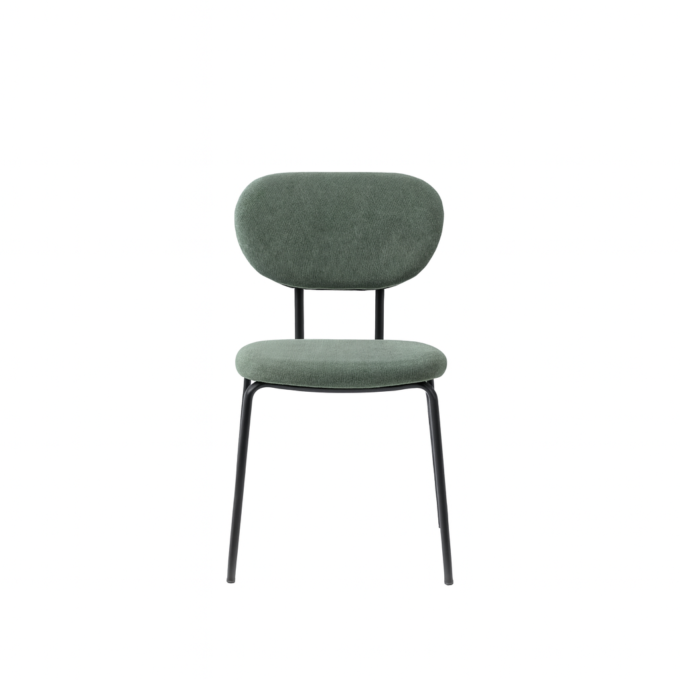 Silla Otto Lino Verde Musgo